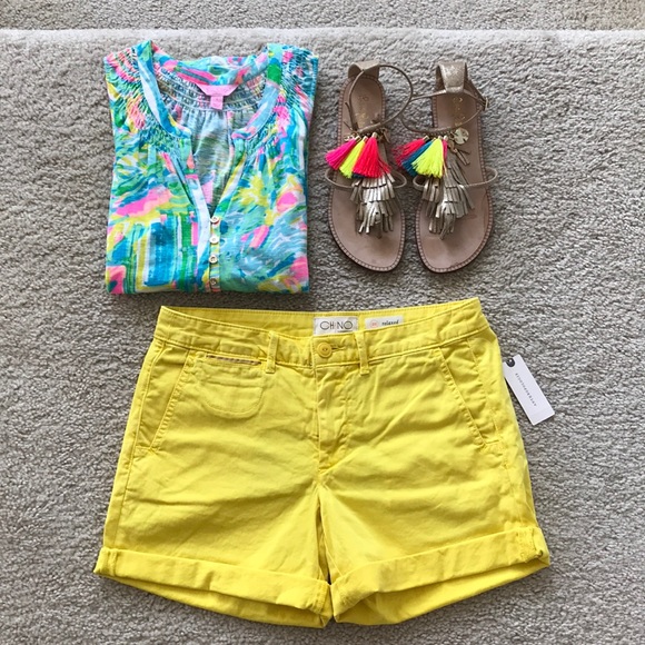 Anthropologie Pants - Anthropologie Relaxed Chino Shorts